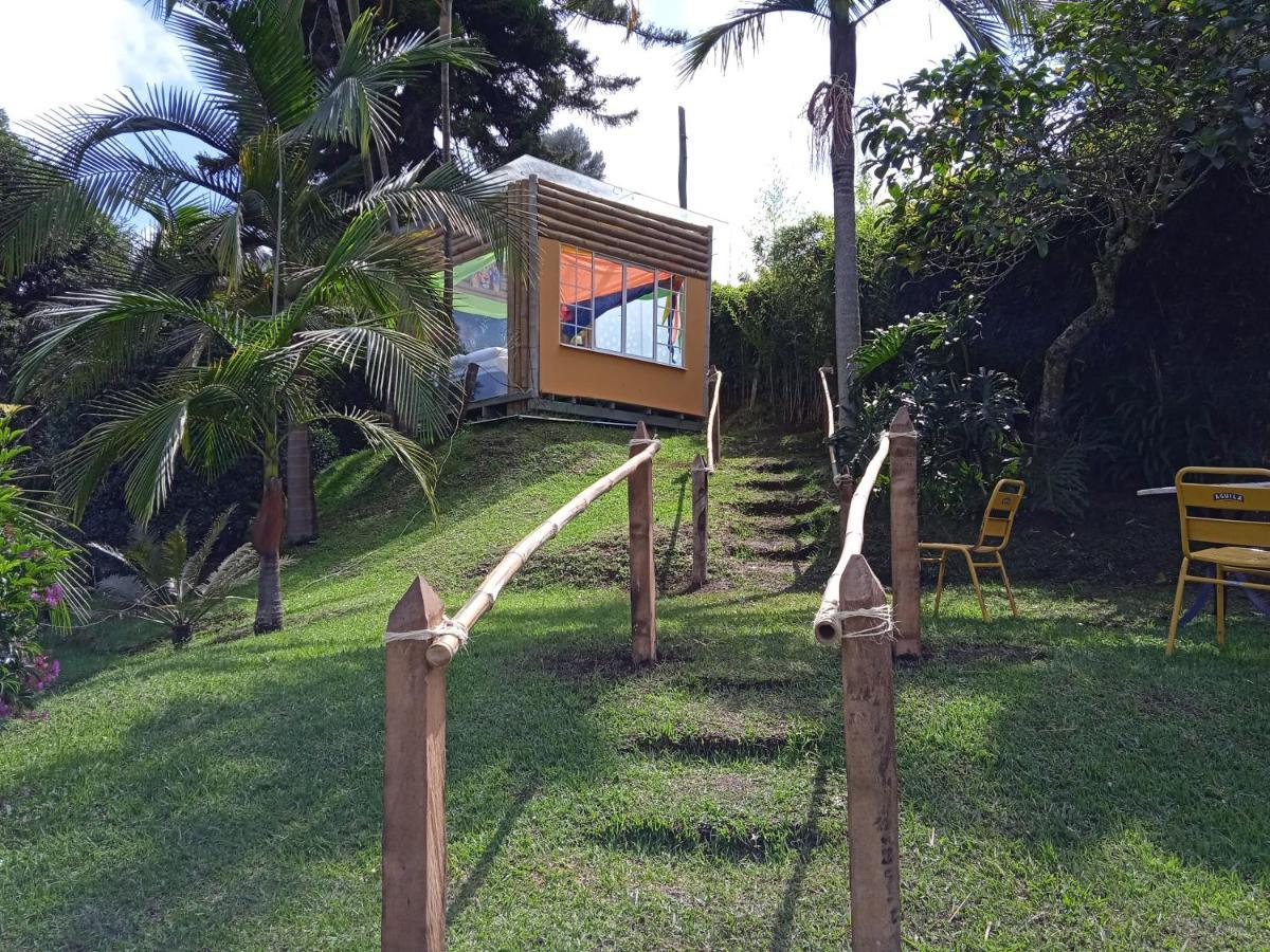 Biohotel Ecohouse Guarne Buitenkant foto