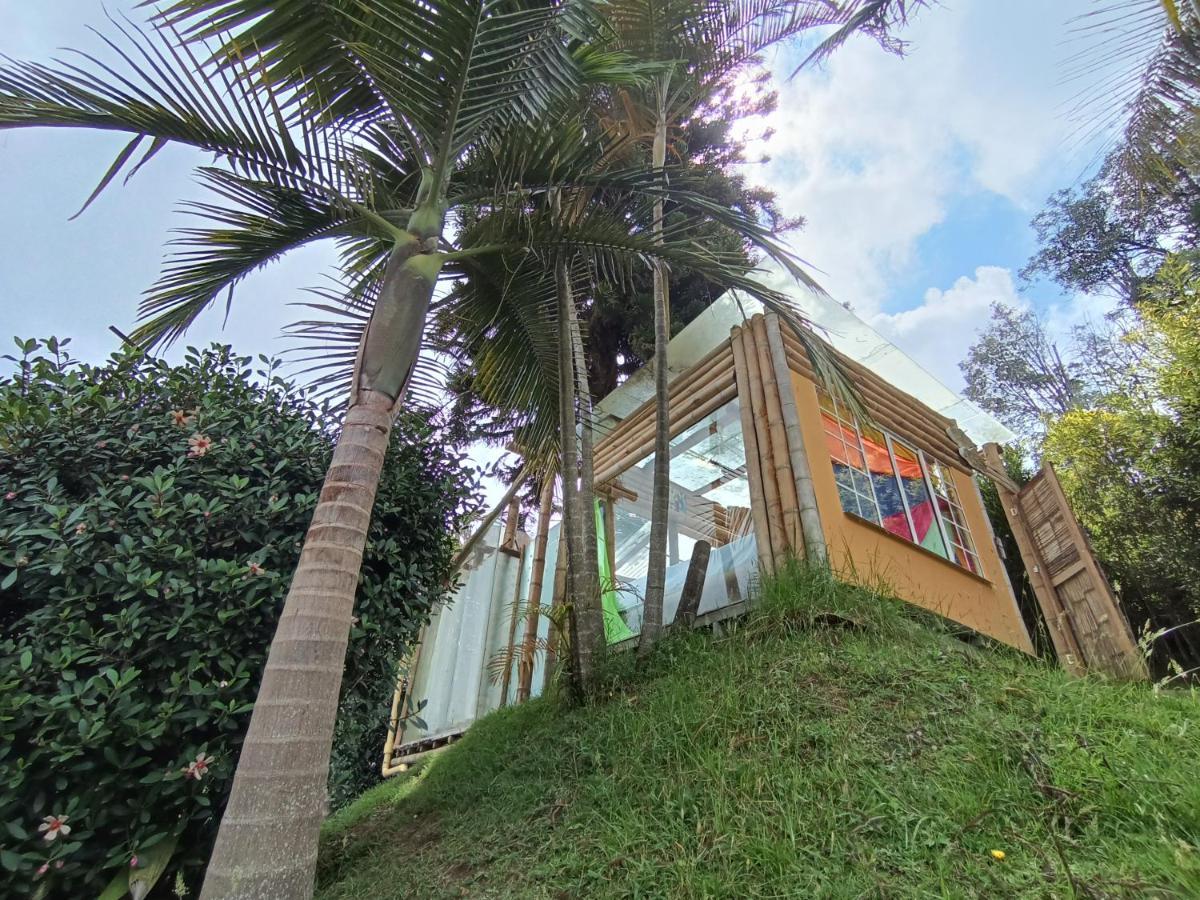 Biohotel Ecohouse Guarne Buitenkant foto